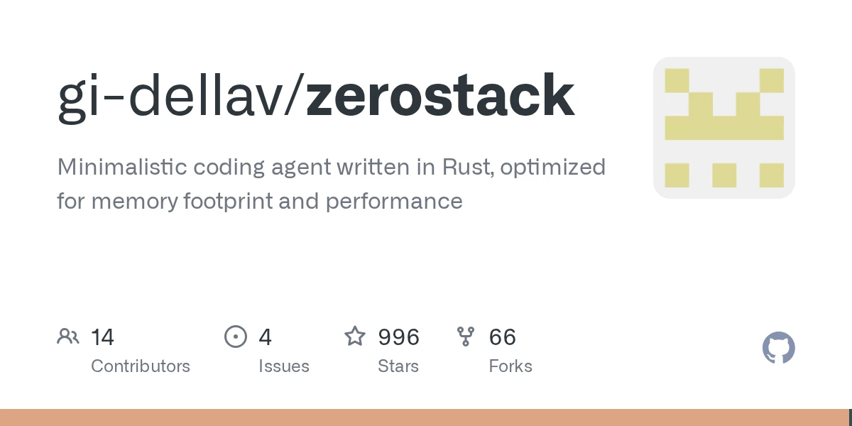 Zerostack screenshot